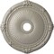 Ekena Millwork Heaton Ceiling Medallion (Fits Canopies up to 6 1/2"), 27 1/2"OD x 3 7/8"ID x 2 1/4"P, Pearl White CM27HEPWS - alternate 1